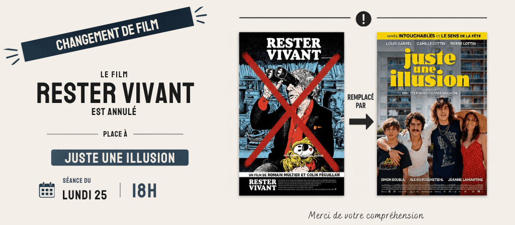 actualité annulation RESTER VIVANT