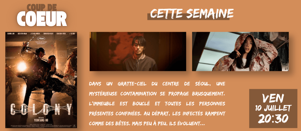 actualité Coup de coeur de la semaine - COLONY