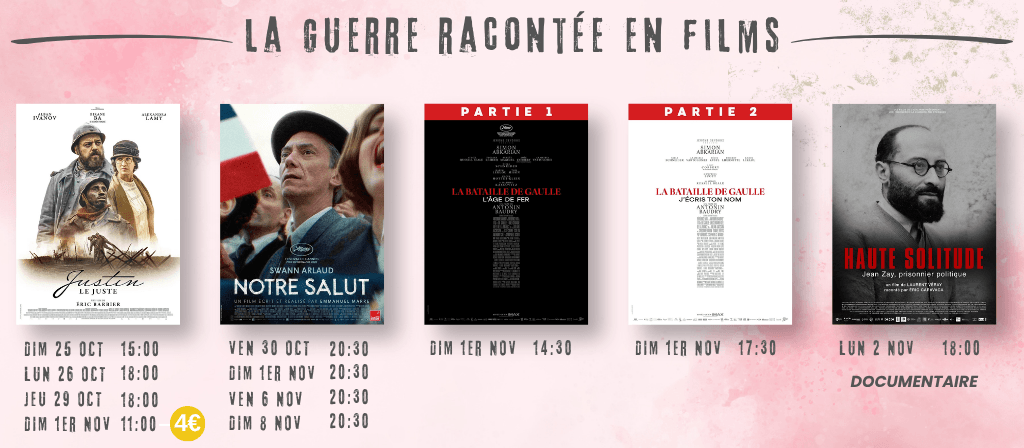actualité Thématique de la guerre - 5 films