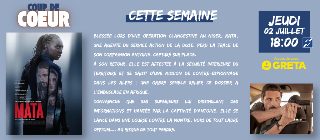 actualité Coup de coeur de la semaine - MATA