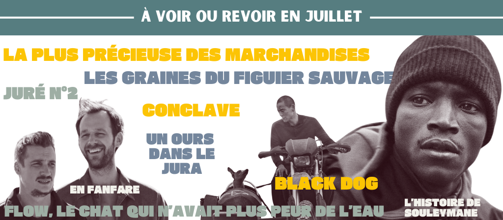 actualité À VOIR OU REVOIR EN JUILLET